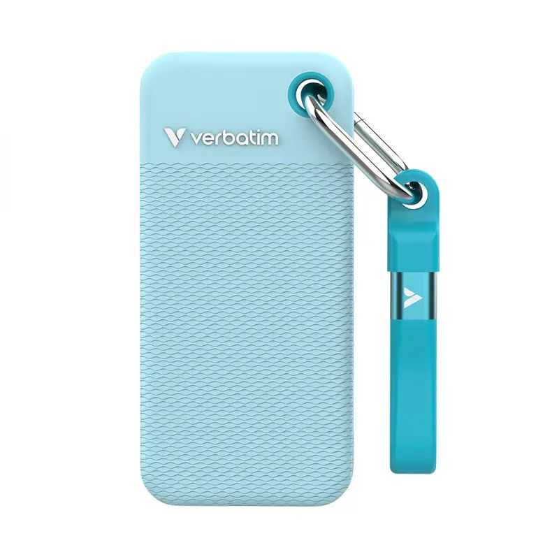 Verbatim Pocket with 2 Rubber Sleeves USB 3.2 1TB External SSD